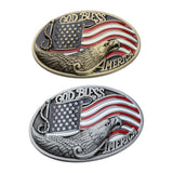 Maxbell Western Cowboy Cowgirl Rodeo Zinc Alloy Eagle Belt Buckle Jeans Accessory 01 - Aladdin Shoppers