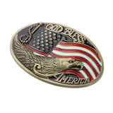 Maxbell Western Cowboy Cowgirl Rodeo Zinc Alloy Eagle Belt Buckle Jeans Accessory 01 - Aladdin Shoppers