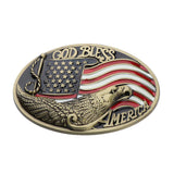 Maxbell Western Cowboy Cowgirl Rodeo Zinc Alloy Eagle Belt Buckle Jeans Accessory 01 - Aladdin Shoppers