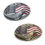 Maxbell Western Cowboy Cowgirl Rodeo Zinc Alloy Eagle Belt Buckle Jeans Accessory 01 - Aladdin Shoppers