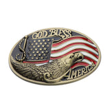 Maxbell Western Cowboy Cowgirl Rodeo Zinc Alloy Eagle Belt Buckle Jeans Accessory 01 - Aladdin Shoppers