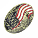 Maxbell Western Cowboy Cowgirl Rodeo Zinc Alloy Eagle Belt Buckle Jeans Accessory 01 - Aladdin Shoppers