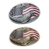 Maxbell Western Cowboy Cowgirl Rodeo Zinc Alloy Eagle Belt Buckle Jeans Accessory 01 - Aladdin Shoppers