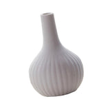Maxbell White Ceramic Flower Vase Home Decor Cabinet Table Centerpieces Long Neck - Aladdin Shoppers
