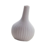 Maxbell White Ceramic Flower Vase Home Decor Cabinet Table Centerpieces Long Neck - Aladdin Shoppers