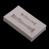 Maxbell White Grecian Pillars Wedding Cake Stand Fondant Support Mold Roman Column Silicone Mold Valentine's Day Wedding Cake Decoration Baking Tools, 2 Size Pillars - Aladdin Shoppers