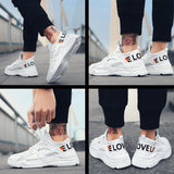 Maxbell White Lightweight Breathable Mesh Sneakers Casual Sports Shoes EUR 44 US 10 - Aladdin Shoppers