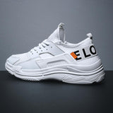 Maxbell White Lightweight Breathable Mesh Sneakers Casual Sports Shoes EUR 44 US 10 - Aladdin Shoppers