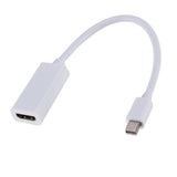Maxbell (White) Mini Display Port DP To HDMI Adapter for Apple MacBook Air Pro iMac - Aladdin Shoppers