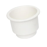 Maxbell White Side Hole Recessed Cup Drink Holder for Marine Boat Car RV - Aladdin Shoppers