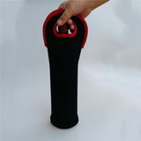Maxbell Wine Bottle Carrier Cooler Insulated Tote Bag Champagne Sleeve Black - Aladdin Shoppers
