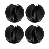 Maxbell Wire Storage Desktop Clip Data Lines Holder Fixer Organizer Clamp Black - Aladdin Shoppers