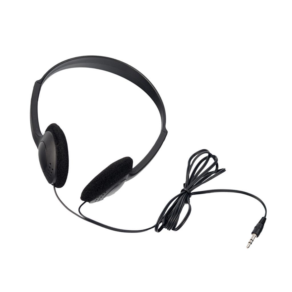 Maxbell Wired 3.5mm Headphone Headset Over-ear Earphone for PC Smartphone Recording - Aladdin Shoppers