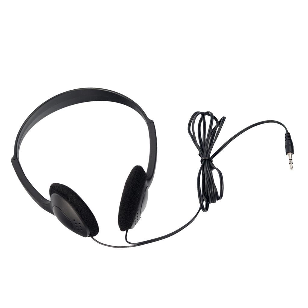 Maxbell Wired 3.5mm Headphone Headset Over-ear Earphone for PC Smartphone Recording - Aladdin Shoppers
