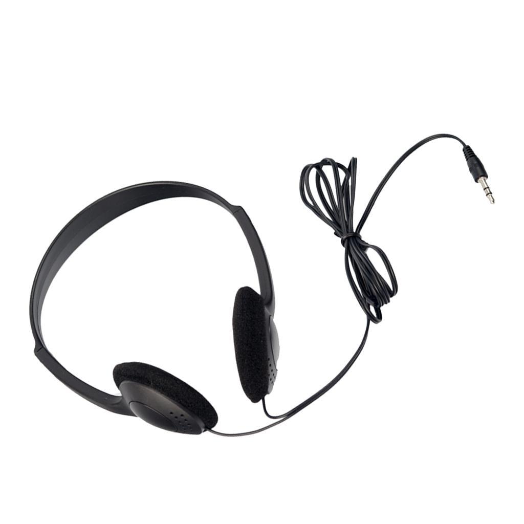 Maxbell Wired 3.5mm Headphone Headset Over-ear Earphone for PC Smartphone Recording - Aladdin Shoppers