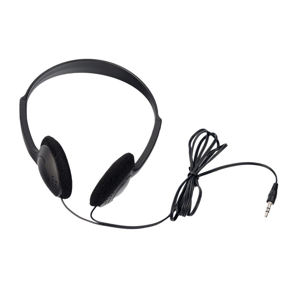 Maxbell Wired 3.5mm Headphone Headset Over-ear Earphone for PC Smartphone Recording - Aladdin Shoppers