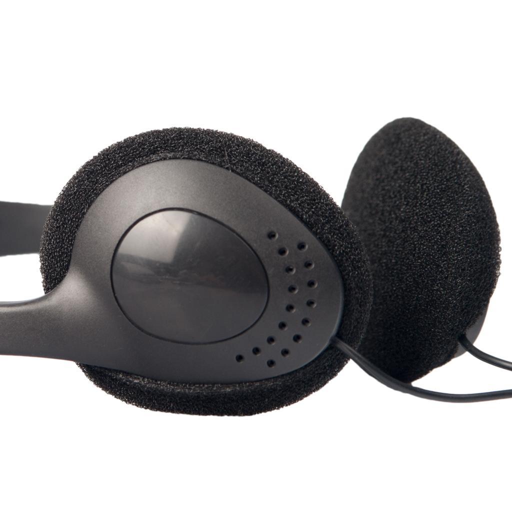 Maxbell Wired 3.5mm Headphone Headset Over-ear Earphone for PC Smartphone Recording - Aladdin Shoppers