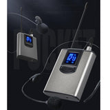 Maxbell Wireless Headset Microphone/Lavalier Lapel Mic with Bodypack Transmitter - Aladdin Shoppers