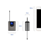 Maxbell Wireless Headset Microphone/Lavalier Lapel Mic with Bodypack Transmitter - Aladdin Shoppers