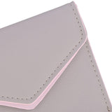 Maxbell Women Girl PU Leather Mini Tassel Wallet Coin Purse Card Holder Gray - Aladdin Shoppers