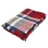 Maxbell Women's Long Plaid Scarves Air Conditioning Shawl Wrap Imitation Cashmere 02 - Aladdin Shoppers