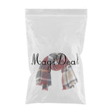 Maxbell Women's Long Plaid Scarves Air Conditioning Shawl Wrap Imitation Cashmere 02 - Aladdin Shoppers