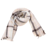 Maxbell Women's Long Plaid Scarves Air Conditioning Shawl Wrap Imitation Cashmere 08 - Aladdin Shoppers