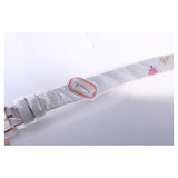 Maxbell Women's Waistband PU Leather Thin Skinny Belt Pin Buckle Waist Belt White - Aladdin Shoppers