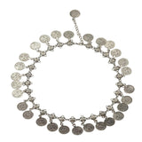 Maxbell Women Vintage Boho Coins Pendant Statement Jewelry Choker Bib Necklace Chain - Aladdin Shoppers