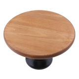 Maxbell Wood Cake Stand 10/12inch Wedding Cake Fondant Display Plate Brown 12inch - Aladdin Shoppers