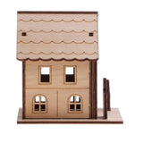Maxbell Wooden 3D Puzzle Mini House - Home Decor Building Construction Toy Kid Children Educational Modeling Kit Easy to Assemble - Aladdin Shoppers