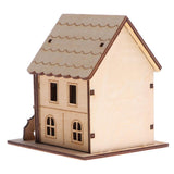 Maxbell Wooden 3D Puzzle Mini House - Home Decor Building Construction Toy Kid Children Educational Modeling Kit Easy to Assemble - Aladdin Shoppers