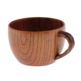 Maxbell Wooden Coffee Beer Mug Water Cup Decorative Handcrafted Office Home Drinking - Aladdin Shoppers