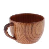 Maxbell Wooden Coffee Beer Mug Water Cup Decorative Handcrafted Office Home Drinking - Aladdin Shoppers