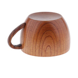 Maxbell Wooden Coffee Beer Mug Water Cup Decorative Handcrafted Office Home Drinking - Aladdin Shoppers