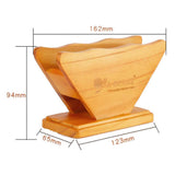 Maxbell Wooden Coffee Filter Paper Holder Coffee Filter Dispenser Rack Storage Shelf - Aladdin Shoppers