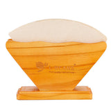 Maxbell Wooden Coffee Filter Paper Holder Coffee Filter Dispenser Rack Storage Shelf - Aladdin Shoppers