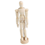 Maxbell Wooden Figure Doll 8 inch Manikin Mannequin Human Artist Draw Model Unisex - Aladdin Shoppers