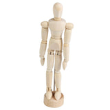 Maxbell Wooden Figure Doll 8 inch Manikin Mannequin Human Artist Draw Model Unisex - Aladdin Shoppers