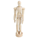 Maxbell Wooden Figure Doll 8 inch Manikin Mannequin Human Artist Draw Model Unisex - Aladdin Shoppers