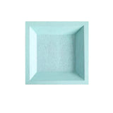 Maxbell Wooden Fruit Storage Tray Dish Plate Dessert Snack Bowl Blue Square(small) - Aladdin Shoppers