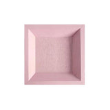 Maxbell Wooden Fruit Storage Tray Dish Plate Dessert Snack Bowl Pink Square(small) - Aladdin Shoppers