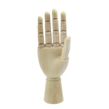 Maxbell Wooden Mannequin Sculpture Hands Manikin Male Left Hands Model Art Supply - Aladdin Shoppers