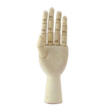 Maxbell Wooden Mannequin Sculpture Hands Manikin Male Left Hands Model Art Supply - Aladdin Shoppers