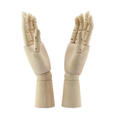 Maxbell Wooden Mannequin Sculpture Hands Manikin Male Left Hands Model Art Supply - Aladdin Shoppers