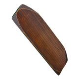 Maxbell Wooden Napkin Holder Sushi Plate Rectangular Towel Tray Dish Deep Color - Aladdin Shoppers