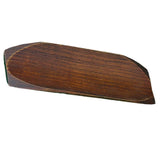 Maxbell Wooden Napkin Holder Sushi Plate Rectangular Towel Tray Dish Deep Color - Aladdin Shoppers