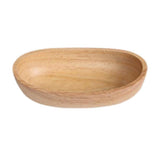Maxbell Wooden Salad Serving Bowl Boatshape Fruits Salads Single Bowl Extra Small - Aladdin Shoppers