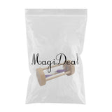 Maxbell Wooden Sandglass Hourglass Sand Clock Timers Desktop Clock 3 Minute Purple - Aladdin Shoppers