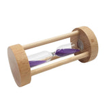 Maxbell Wooden Sandglass Hourglass Sand Clock Timers Desktop Clock 3 Minute Purple - Aladdin Shoppers